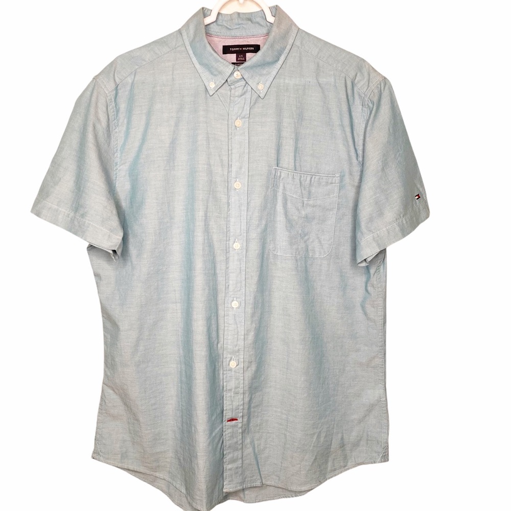 Tommy Hilfiger Short Sleeve Custom Fit Men’s Large